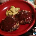 ヤング's cooksnap of when they made 一番簡単★ハンバーグ.