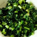 ｋａｒｉｎｒｉｎ's cooksnap of when they made 大根の葉っぱのごま油炒め.