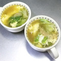 ☆ありか358☆'s cooksnap of when they made ✿レタスとふんわり卵のスープ✿.