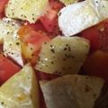 eru2008's cooksnap of when they made 焼トマト & カマンベールチーズ.