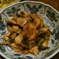 ママハナ8's cooksnap of when they made 鳥もも肉のねぎ塩炒め.
