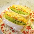 龍青空ママ's cooksnap of when they made タマゴサンド.