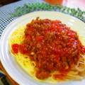 haruku221's cooksnap of when they made 我が家の定番☆ミートソース.