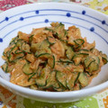 rie-tin's cooksnap of when they made キムチときゅうりのごまマヨ和え.