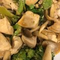 jun_haj's cooksnap of when they made チキンとブロッコリーの照りマヨ炒め.