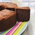 ⭐しふぉんけぇーき⭐'s cooksnap of when they made 米粉の★ココアシフォンケーキ.