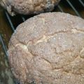 ameうめ's cooksnap of when they made ＊リッチな苺メロンパン(手ごね)＊.