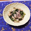 クックA84W2M☆'s cooksnap of when they made キノコとサニーレタスの簡単炒め.