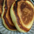 konakiti's cooksnap of when they made 豆腐でふわふわ♪秤なしのパンケーキ☆.