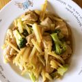 けいごろごろ's cooksnap of when they made 米久肉団子の甘酢ダレで鶏もも炒め.