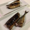 papikun's cooksnap of when they made ためしてガッテン・サンマ塩焼き.