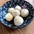 クックJXB3JU☆'s cooksnap of when they made 白玉団子の黒蜜きな粉添え.