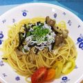 KotoLi☆'s cooksnap of when they made しらすとしめじの大葉パスタ.