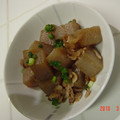 ｔａａ's cooksnap of when they made ちぎりこんにゃくとひき肉の甘辛炒め.