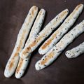 アクセル☆'s cooksnap of when they made もちもち＊HMでごまチーズスティックパン.