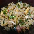 クックB8VYUI☆'s cooksnap of when they made ネギたっぷりニラ炒飯.