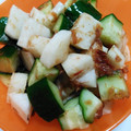 ★まゆちん★'s cooksnap of when they made 簡単☆きゅうりとオクラと長芋のサラダ.
