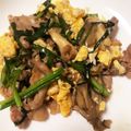 うなちゃん！'s cooksnap of when they made 豚肉とニラ炒め.