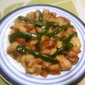 えれぼん's cooksnap of when they made 塩麹で！柔らか鶏むね肉の旨味炒め.