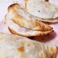 あっこ☆料理は自由's cooksnap of when they made ★りんご好き必見★餃子皮でアップルパイ.