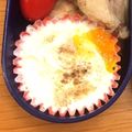 川のほとりのぱち's cooksnap of when they made お弁当に簡単(。-∀-)レンジでEGG♥.