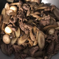 R2016's cooksnap of when they made 和牛とごぼうの生姜の煮物.