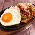 ぷゆら☆'s cooksnap of when they made 昭和の喫茶店の味『鉄板焼きそば』.