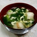 ティグス's cooksnap of when they made 材料シンプル！簡単。ほうれん草と卵スープ.