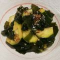 こげ岡's cooksnap of when they made ズッキーニとわかめのおかか胡麻和え.