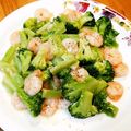 かわゆう1211's cooksnap of when they made ☆ぷりっエビとブロッコリー焦がし醤油マヨ.
