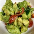クック59ZLK3☆'s cooksnap of when they made トマトアボカドきゅうりサラダ★.