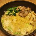 dana_375's cooksnap of when they made 味噌ちゃんこ鍋で子供大好きシメはラーメン.