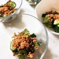 ﾐｰﾄﾊﾟｲママ's cooksnap of when they made ２分で完成！たたききゅうり鮭フレークのせ.