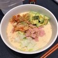 ＊mahoo＊'s cooksnap of when they made 夏の美肌に♡アボカドキムチ豆乳冷製パスタ.