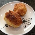 YKangelica's cooksnap of when they made ポテトコロッケ・レンジで時短.