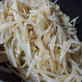 れんれんとまま's cooksnap of when they made ささっと♬じゃがいもの千切り炒め♡.