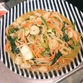 まりぺん's cooksnap of when they made 【ニラともやしのシーフードあんかけ炒め】.