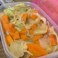 hosamina's cooksnap of when they made 炊飯器で♪キャベツとチキンのクタクタ煮♡.