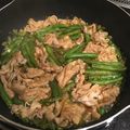 クックOIOWRM☆'s cooksnap of when they made インゲンと牛肉のオイスター炒め.