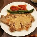 おすわりつんこ's cooksnap of when they made ★豚とんかつ肉のトマトクリームソテー★.