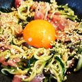 智恵ちゃんのつく恋慕's cooksnap of when they made 生ハムときゅうりのユッケ.