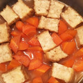 パグカップ's cooksnap of when they made 厚揚げとにんじんの甘煮.