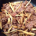 miiko大好き's cooksnap of when they made 牛肉とごぼうのしぐれ煮.