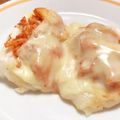 菜つ実☆ミ's cooksnap of when they made 簡単！キムチーズ餅ピザ.