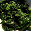 ame-ikuru's cooksnap of when they made ほうれん草の胡麻和え.