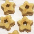 sutona's cooksnap of when they made 焼きドーナツ　レモンバターケーキ風.