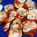 nana10nene's cooksnap of when they made 簡単すぎ！ズッキーニキムチチーズ.