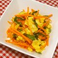 tokotann's cooksnap of when they made ふわふわ玉子のにんじんシリシリ.