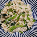 mayo．n's cooksnap of when they made おから入り水切り不要♡ほうれん草の白和え.