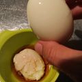 くみ六's cooksnap of when they made 【失敗！？】味付け卵 【救出】.